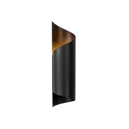 Opviq Lámpara de pared moderna e industrial en negro